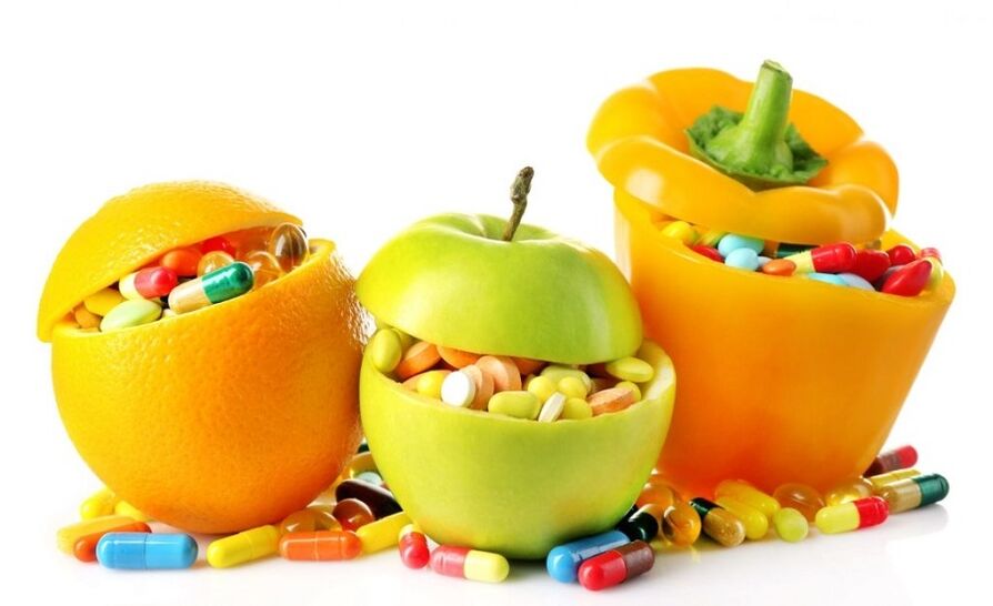 vitamiinit kasvin ja hedelmien tehon parantamiseksi