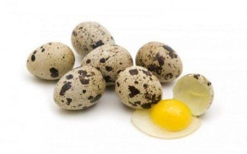 viiriäisen munia tehon parantamiseksi